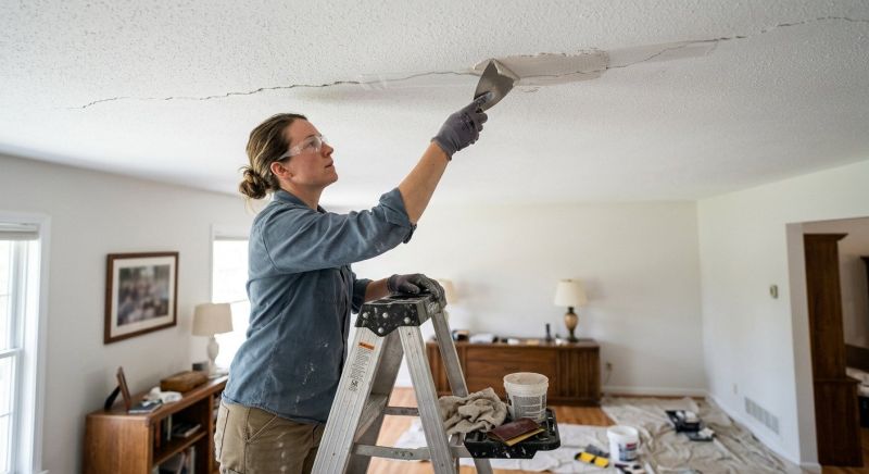 Bedroom Ceiling Repair in Olathe, KS