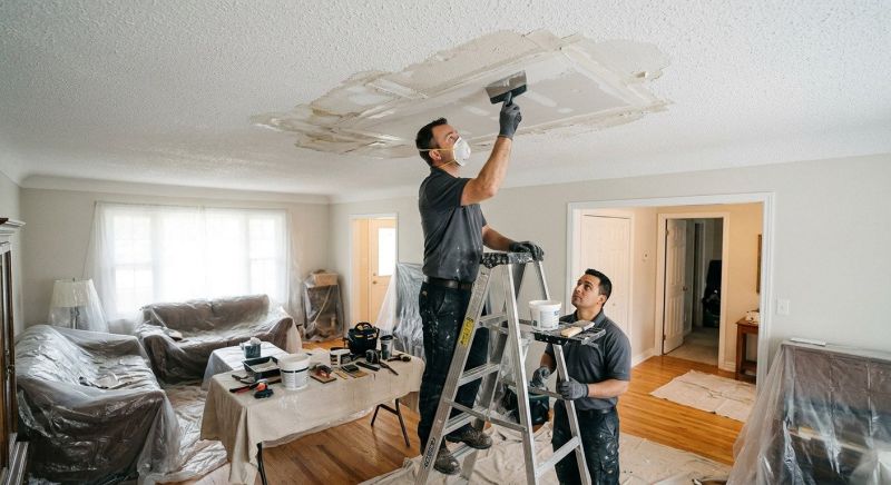 Ceiling Drywall Repair in Olathe, KS