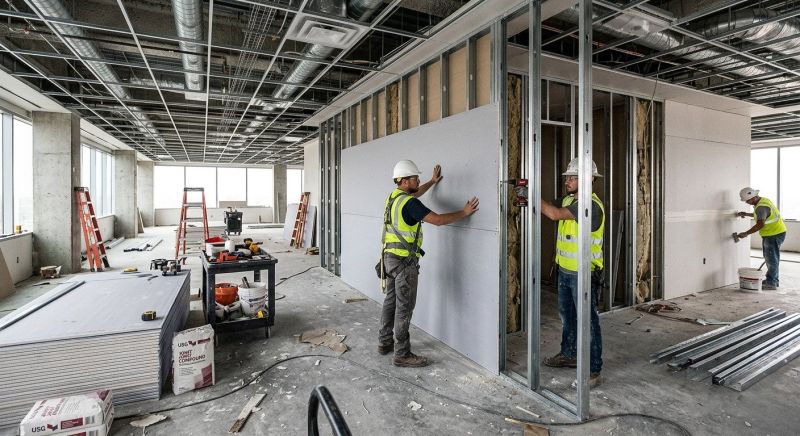 Commercial Drywall Installation in Denver, CO