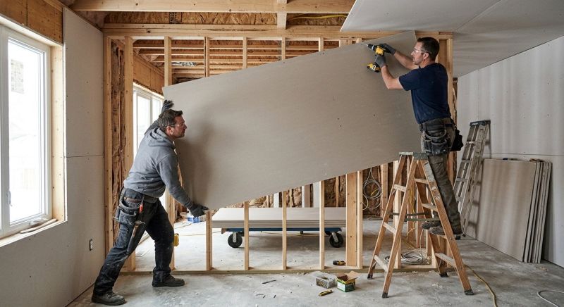 Drywall Construction in Overland Park, KS
