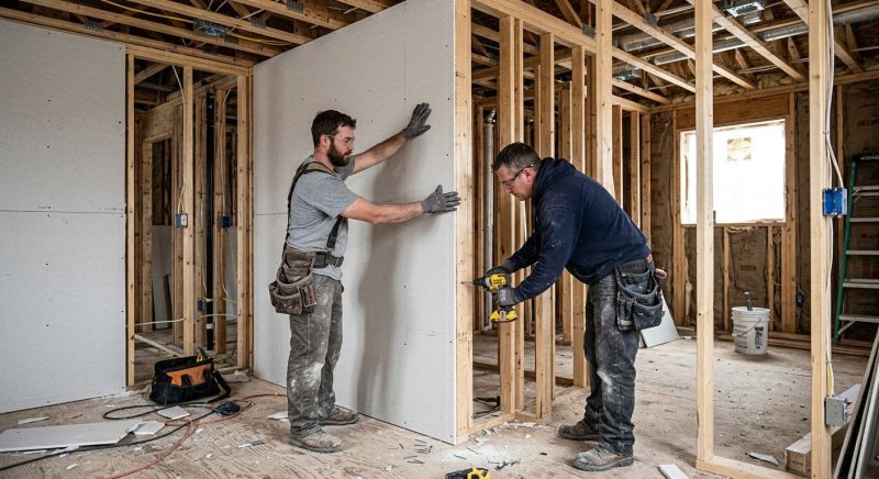 Drywall Hanging in Overland Park, KS