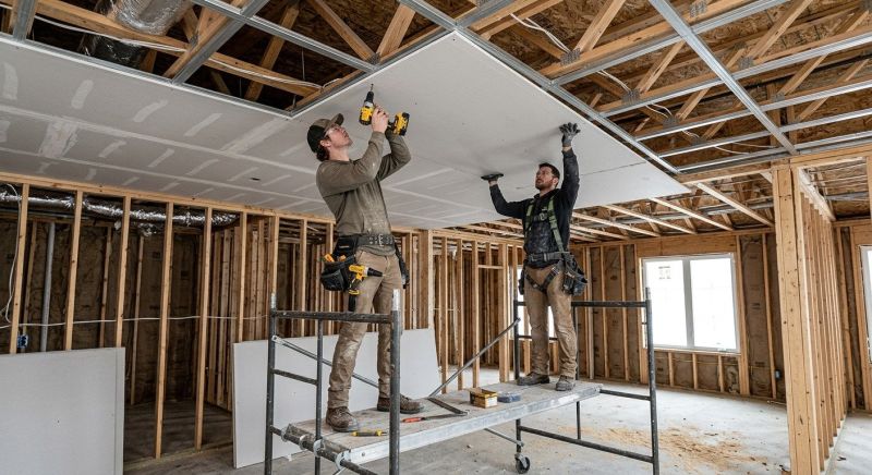 Drywall Hanging in Overland Park, KS