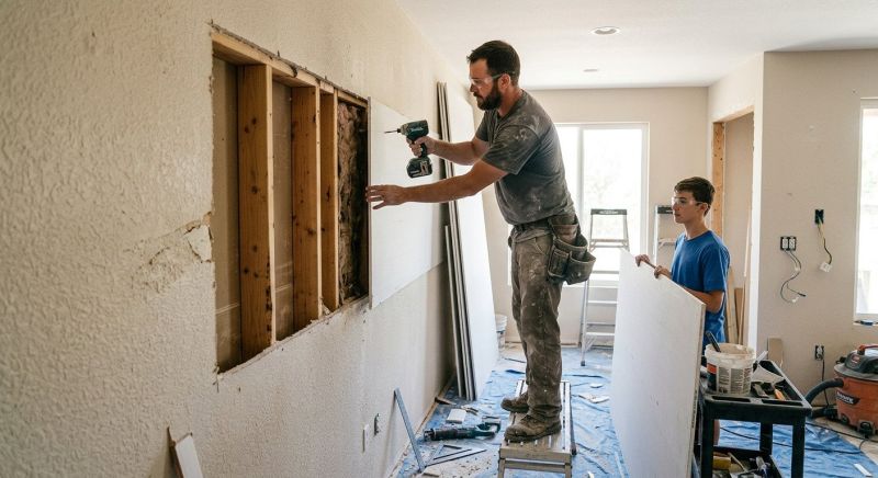 Kitchen Drywall Installation in Kansas City, MO
