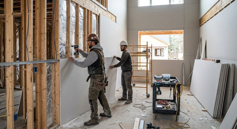 Kitchen Drywall Installation in Kansas City, MO